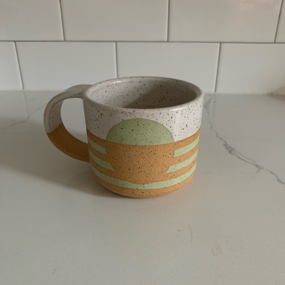Mary Carroll sage mug.
